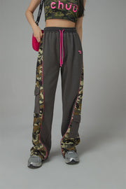 Camouflage Bands Jogger Pants