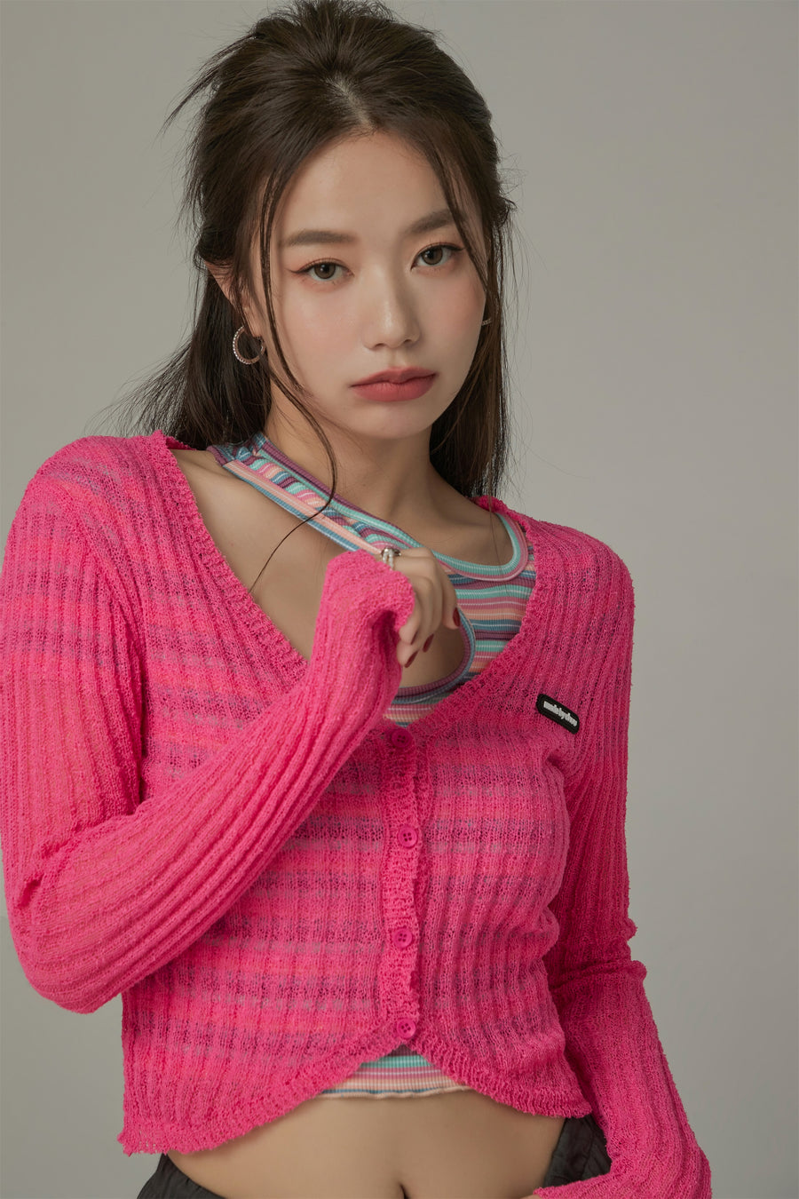 CHUU V-Neck Knit Cardigan