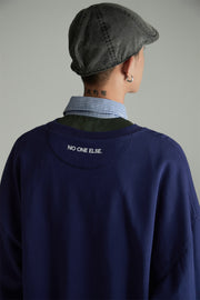 Noe Logo Printed Loose Fit Hoodie