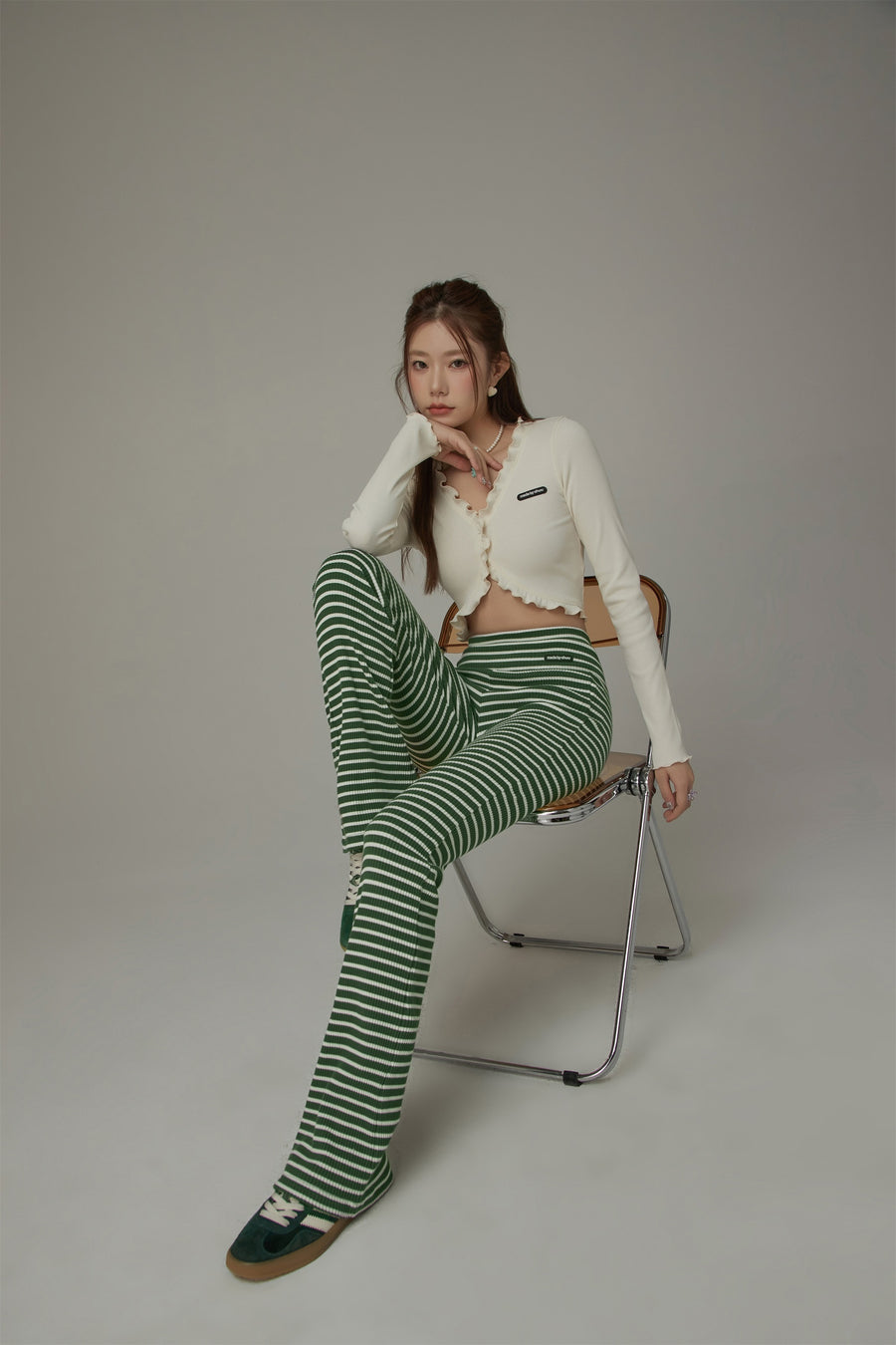 CHUU Striped Pants