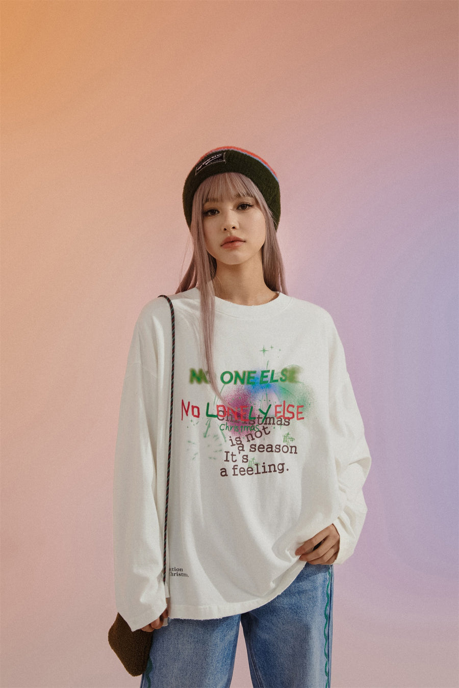 CHUU Loose Fit Christmas T-Shirt