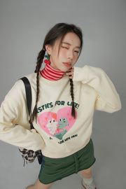 Tennis Frog Loose Fit Sweatshirt