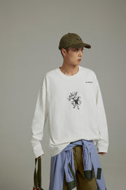 Goblin Long-Sleeved Boyfriend Top