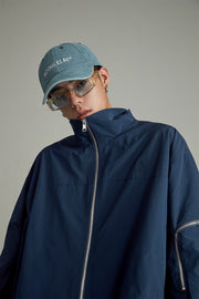 Simple Zip-Up Track Jacket