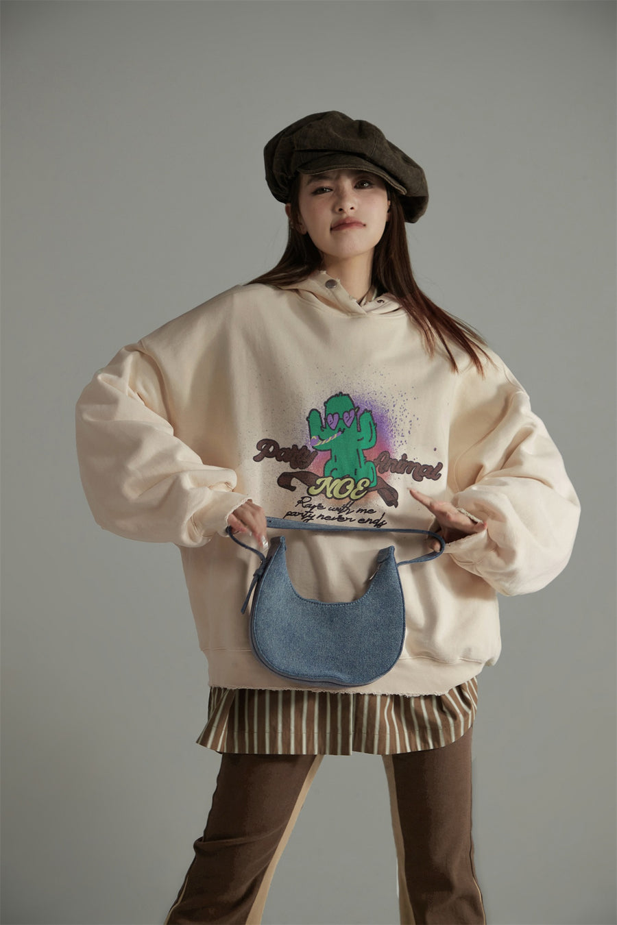 CHUU Neo Cotton Oversized Hoodie