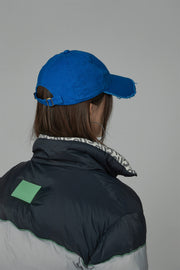 Raw Hem Ball Cap Hat