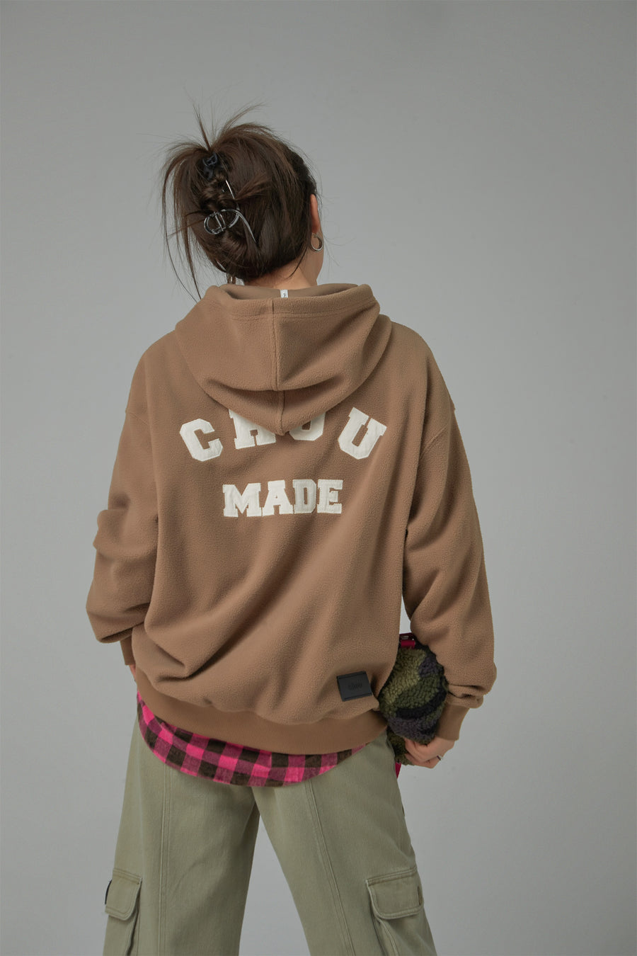 CHUU Candy Coated Fleece Hoodie