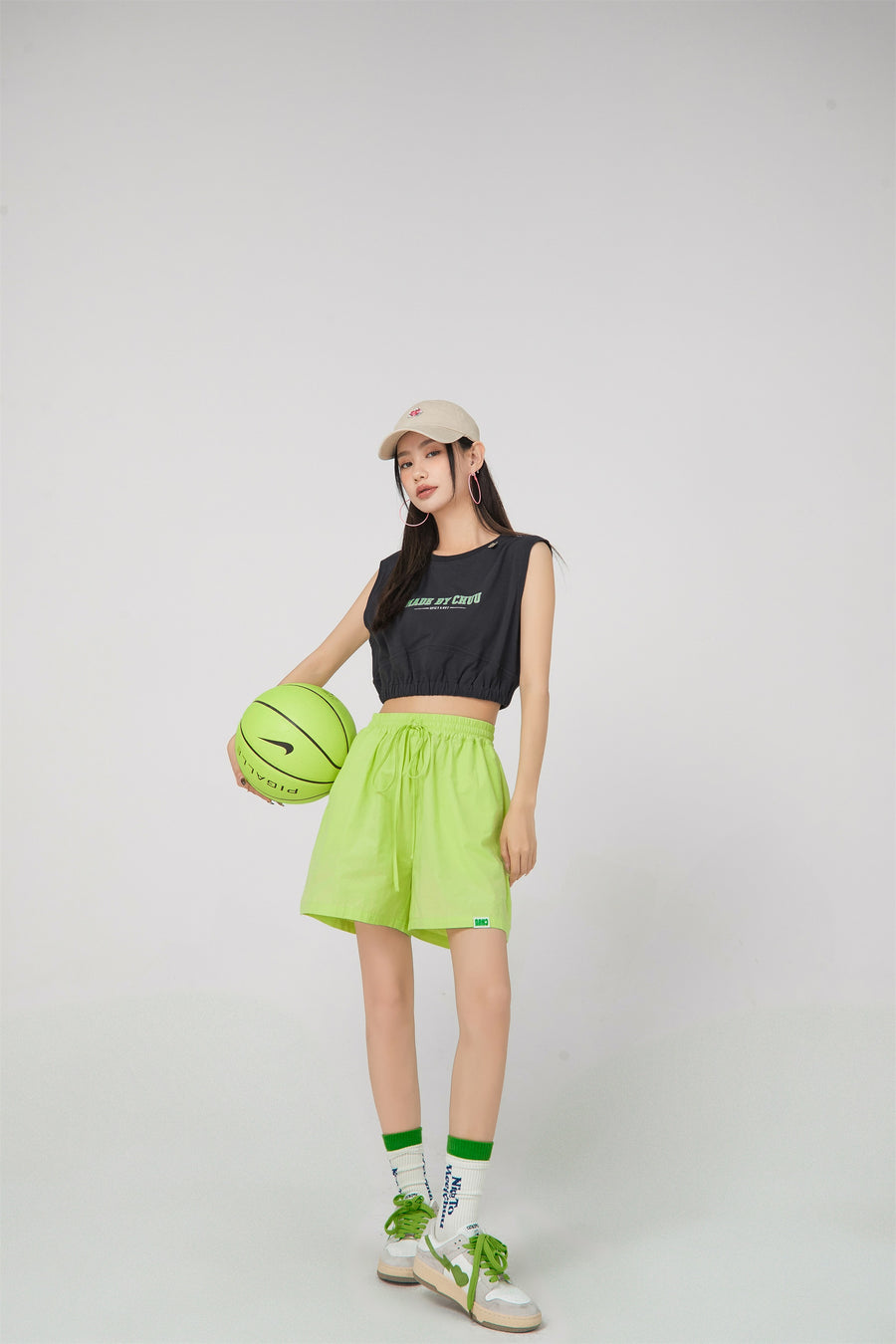 CHUU You Truly Get Me Sports Shorts