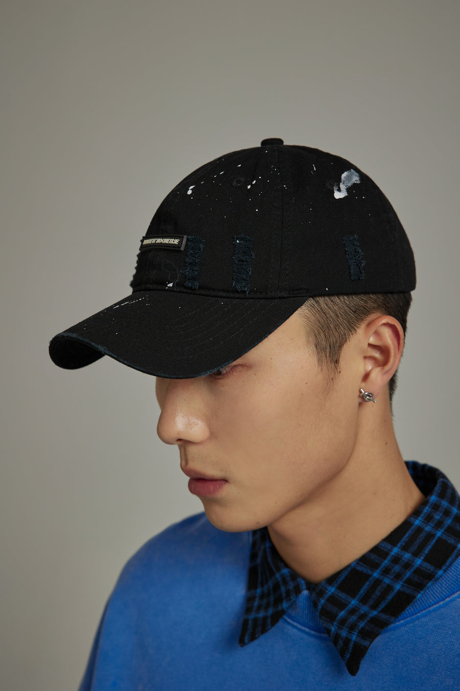 CHUU Distressed Ball Cap