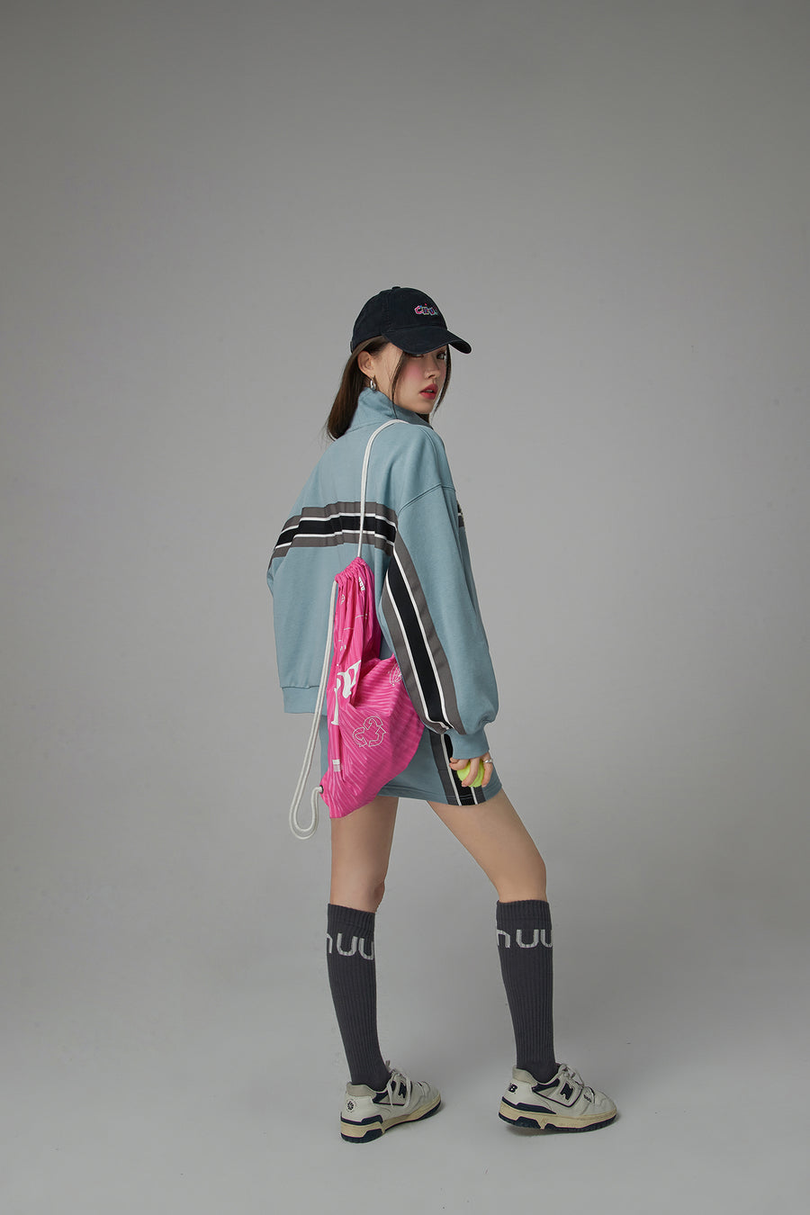 CHUU Through Time Zip-Up Loose-Fit Jacket