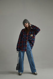 Vintage Wide Straight Denim Pants