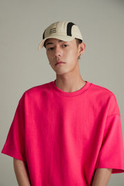 Solid Color Oversized Thick T-Shirt