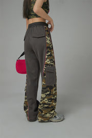 Camouflage Bands Jogger Pants