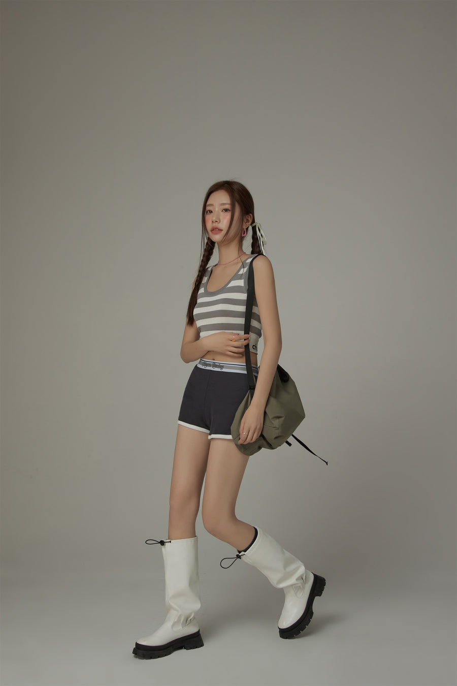 CHUU Chuu Baby Line Color Shorts