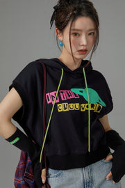 Chuu World Vest Hoodie