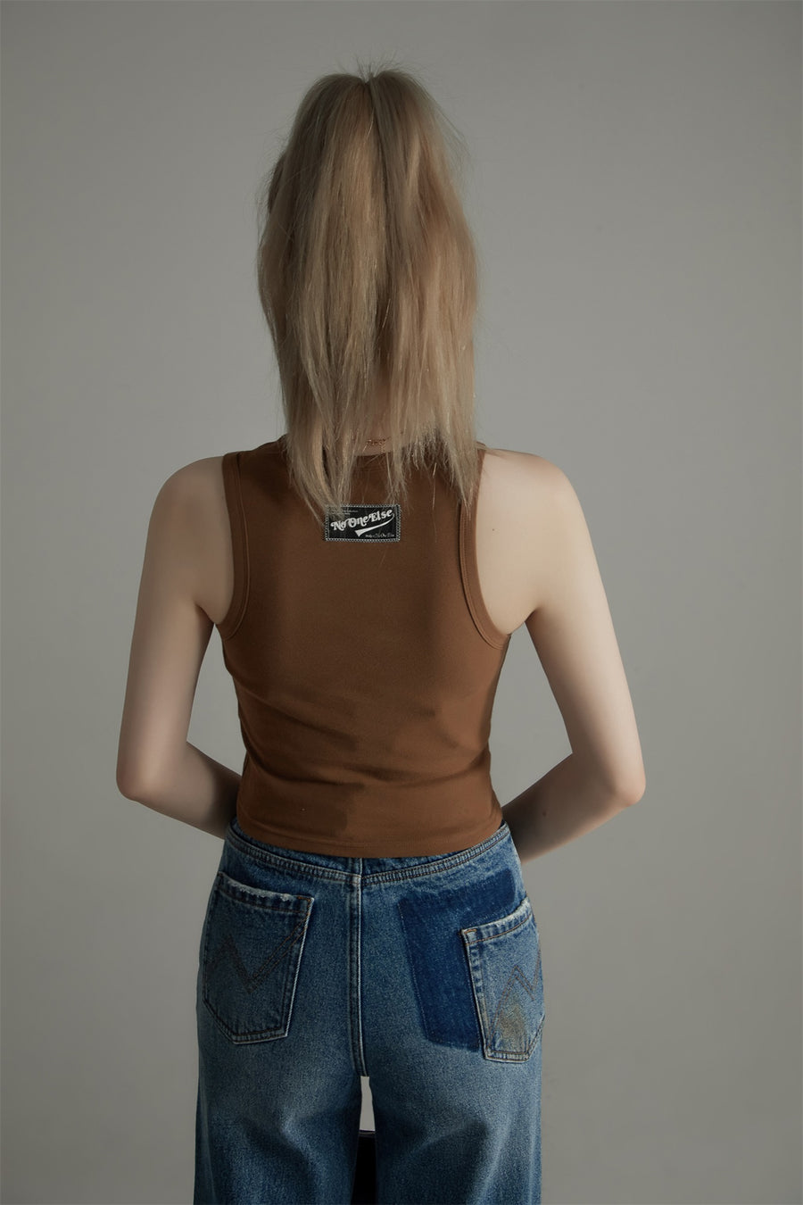 CHUU Basic Unbalanced Top