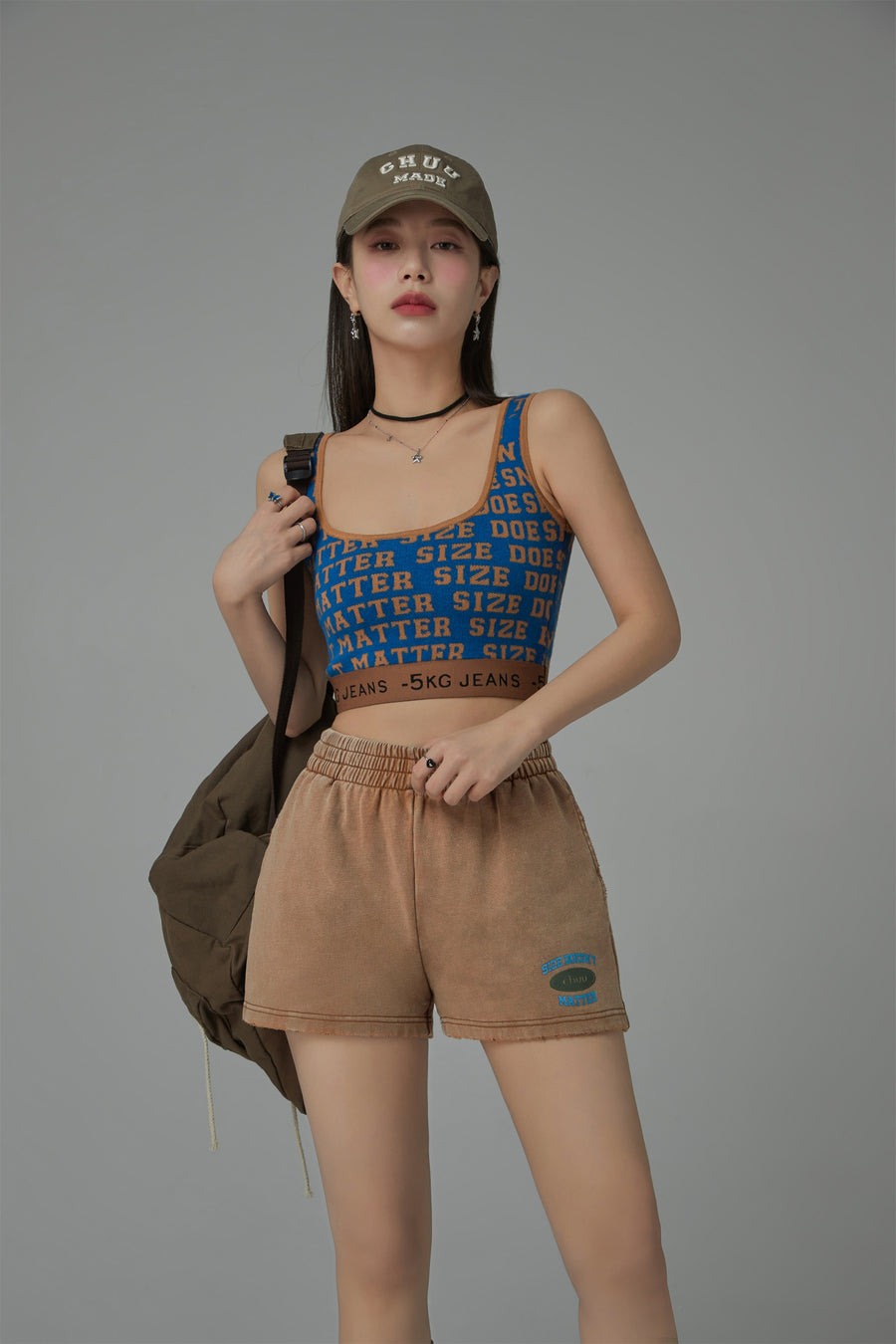 CHUU Size Doesnt Matter Overfit Shorts