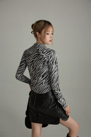 Zebra Long Sleeve Shirt