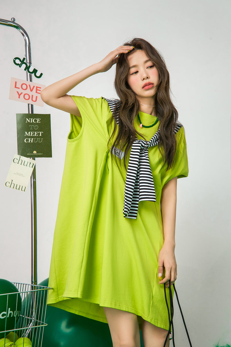 CHUU Astrologically Lucky T-Shirt Dress