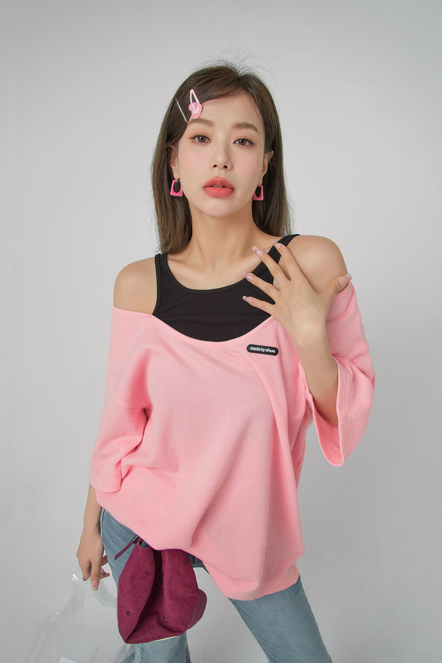 CHUU 2-In-1 Loosefit And Cami Top