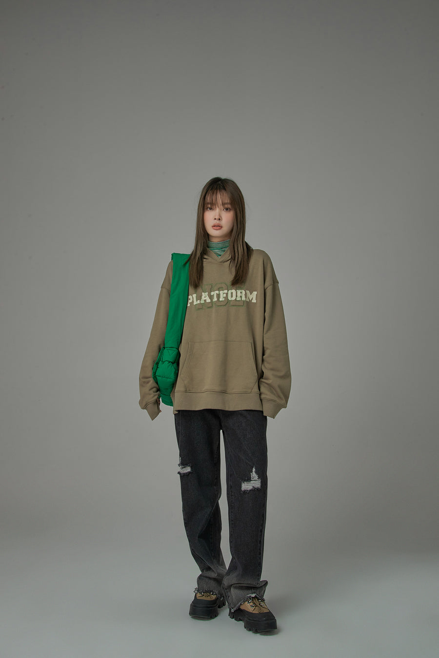 CHUU Platform To Go Anywhere Hoodie