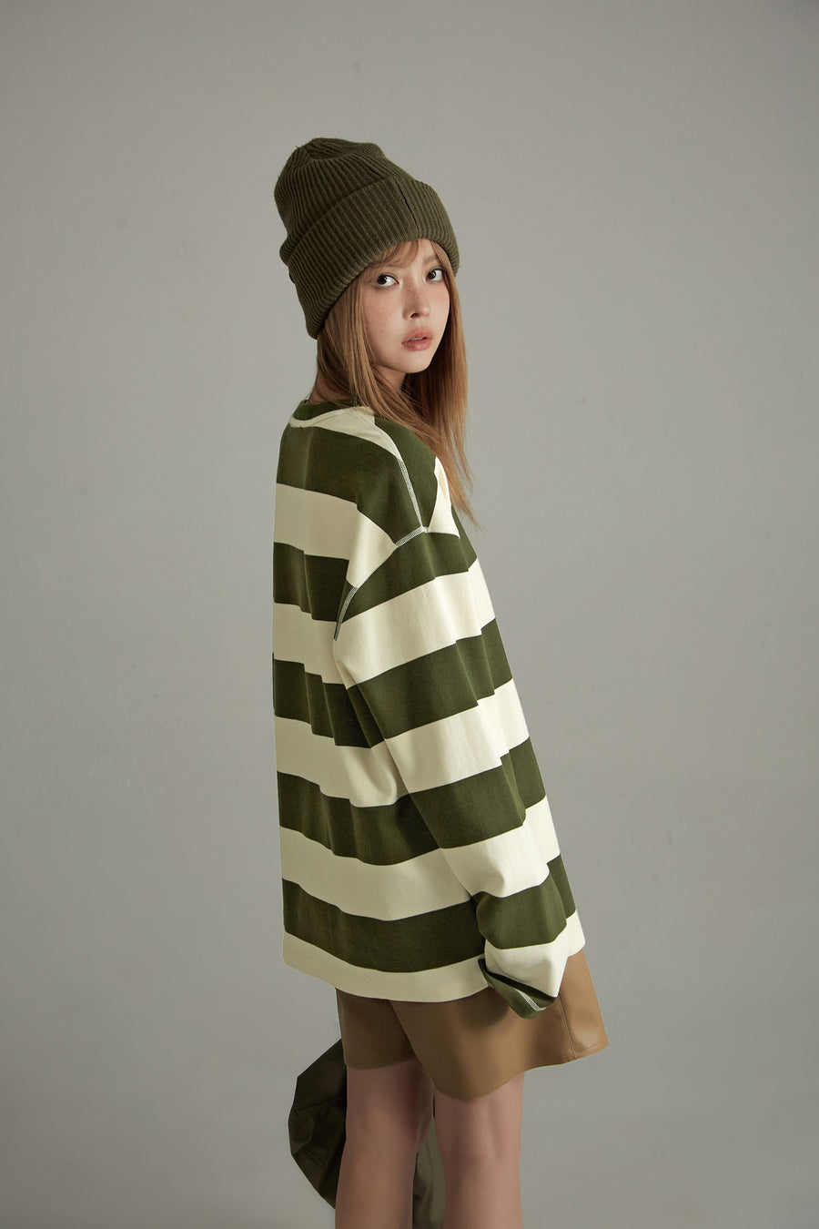 CHUU Striped Long Sleeve T-Shirt