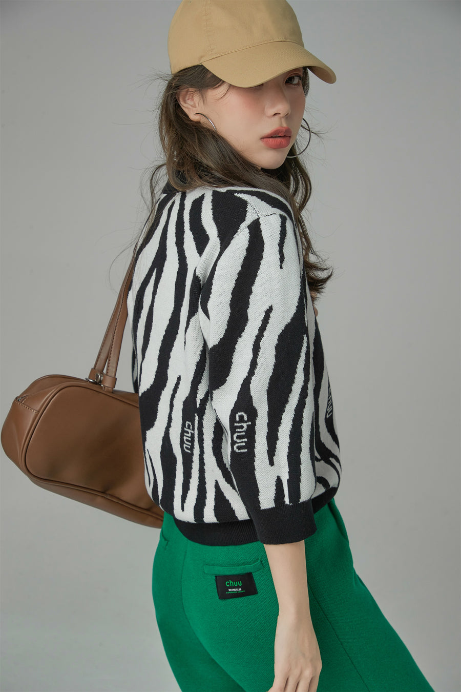 CHUU Everything Is By Design Polo Knit Top