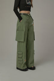 Wide Cargo Pants