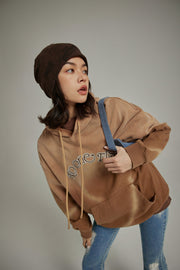 Gradient Color Front Pocket Hoodie