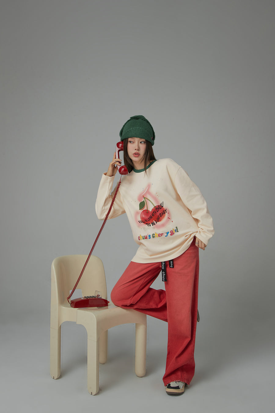 CHUU Sleigh Ride Loose Fit T-Shirt