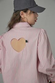 A Change Of Heart Stripes Shirt