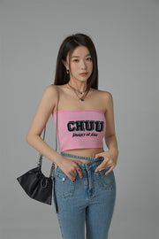 Chuu Naughty Or Nice Tube Top