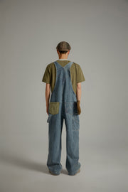 Vintage Oversize Denim Overalls