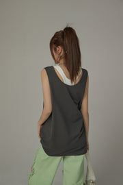 Carnival Loose Fit Sleeveless T-Shirt