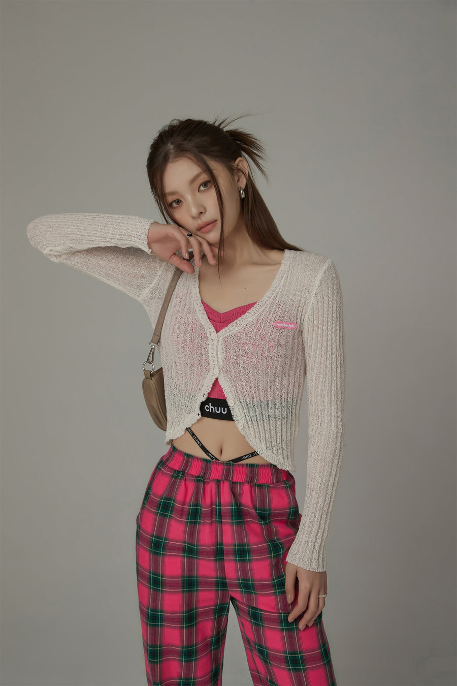 CHUU V-Neck Knit Cardigan