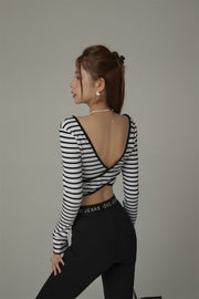 U-Neck Cropped T-Shirt