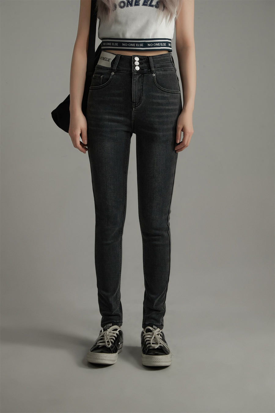 CHUU Slim Fit Denim Jeans