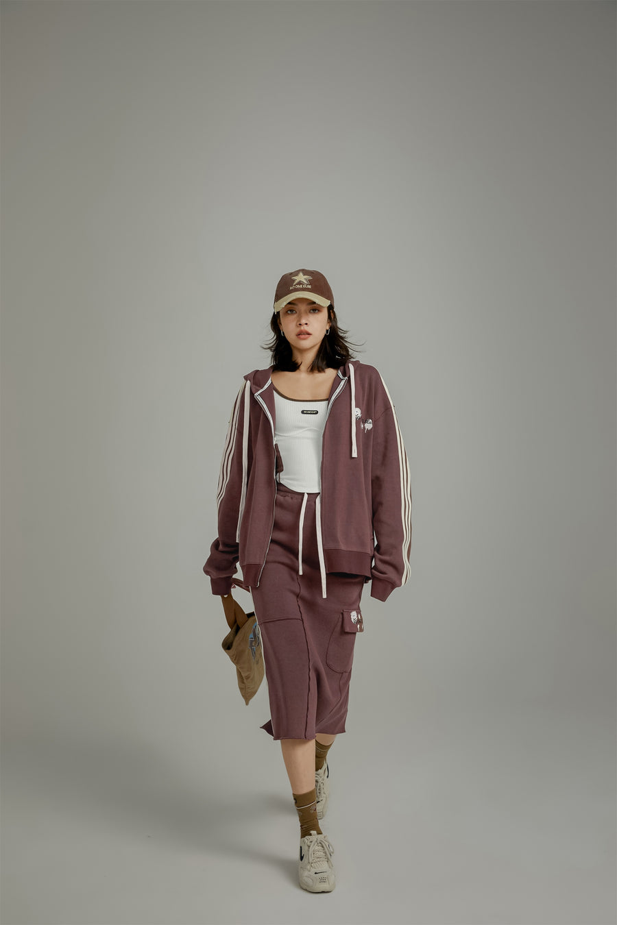 CHUU Noe Daily Hooded Zip-Up Jacket