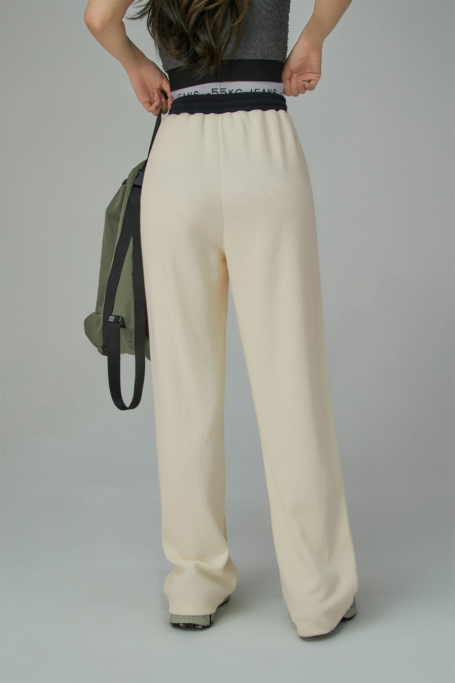 CHUU Wide-Leg Simple Jogger Pants