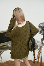 Noe Slit Knit Sweater