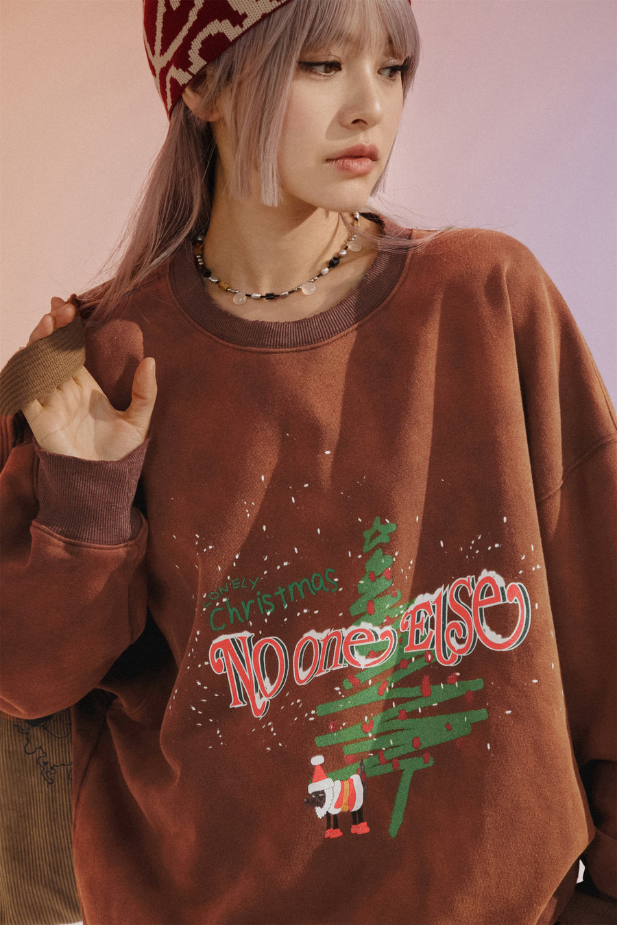 CHUU Christmas Loose Fit Sweatshirt