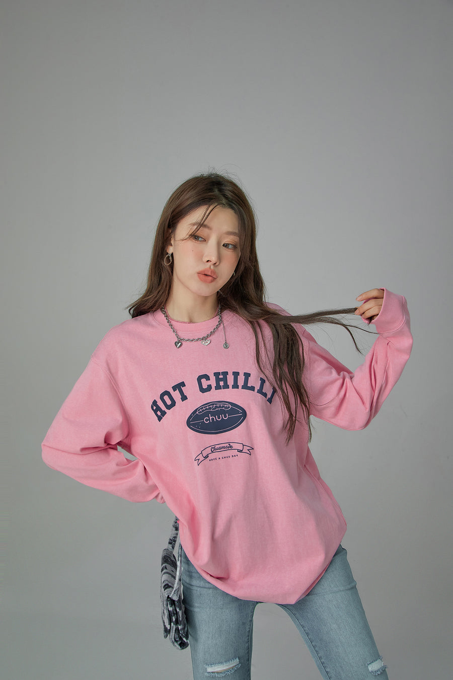 CHUU Hot Chili Long Sleeve T-Shirt