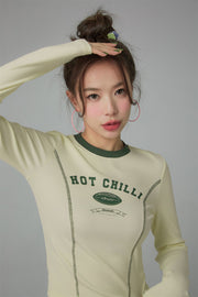 Hot Chilli Slimfit Long Sleeves Top