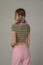 Color Stripe T-Shirt