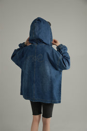 Club Stretch Denim Pocket Anorak Jacket