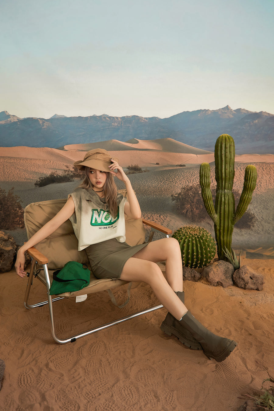 CHUU And The Sound Of Rain Tie And Dye T-Shirt