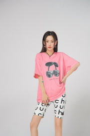 Chuu Logo Bermuda Legging Shorts