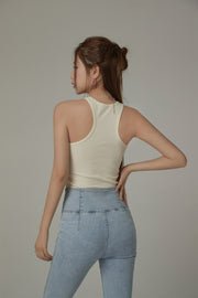 Slim Ribbed Crop Top