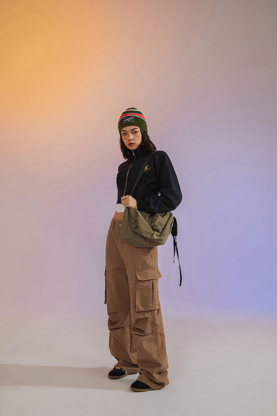 CHUU Cargo Wide Pants