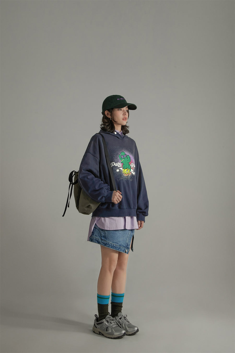 CHUU Neo Cotton Oversized Hoodie